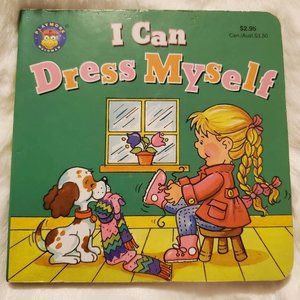 I Can Dress Myself Playmore Waldman 1999 Board Book Toddler Baby Easter